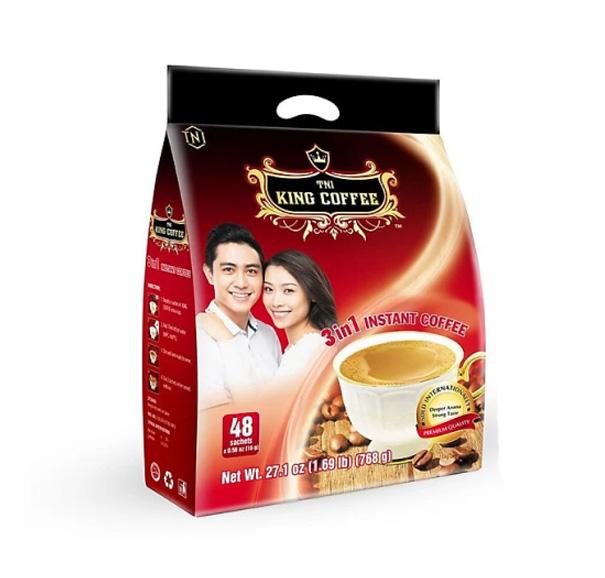 King coffee 3in1 instant - Bag 48 sachets x 16gr (E/E)
