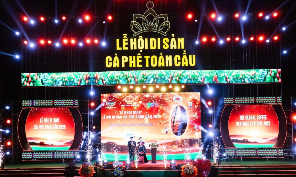 Lễ hội Di sản Cà phê Toàn cầu 2025 chính thức khai mạc tại Đà Lạt